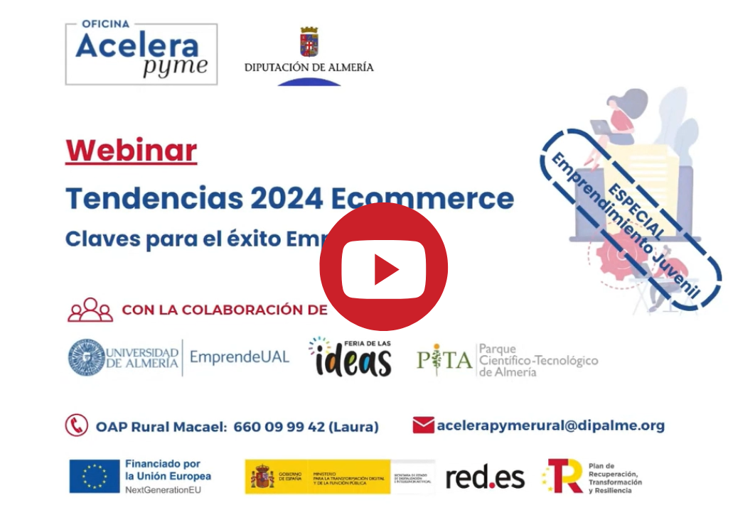 Webinar: Tendencias 2024 eCommerce. Claves para el éxito Emprendedor